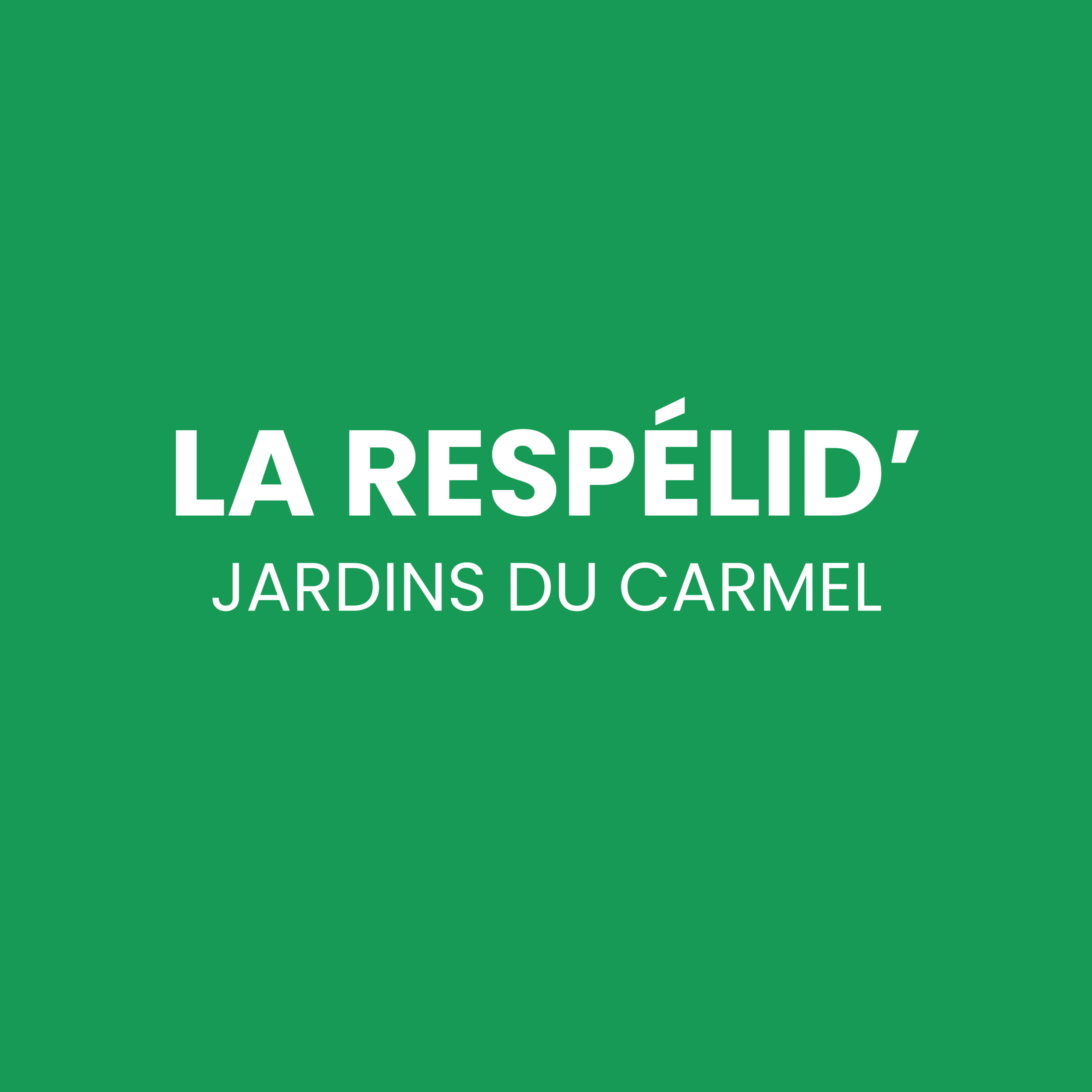 programmation théâtre du train bleu la respélid jardins du Carmel